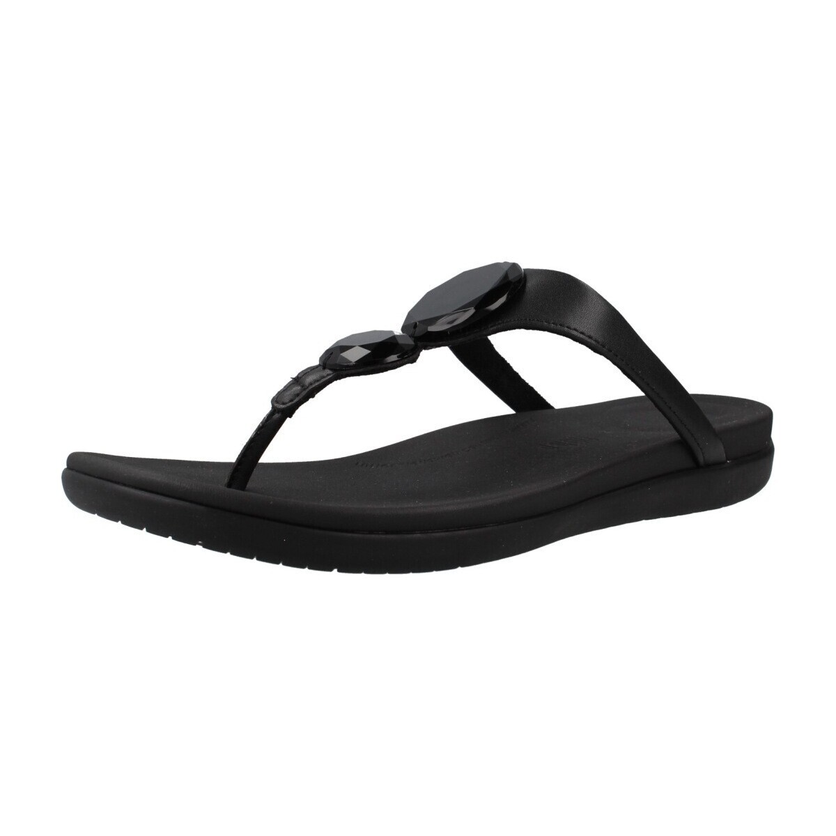FitFlop  Sandalia Solay Glossy Disc  Černá