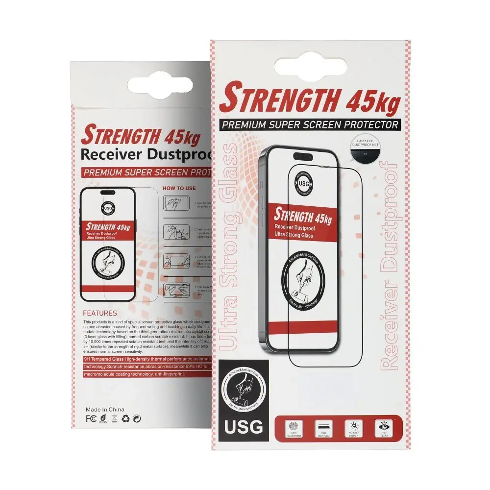 Ochranné sklo Tempered Glass ULTRA STRONG 45kg pro Apple iPhone 17 Pro