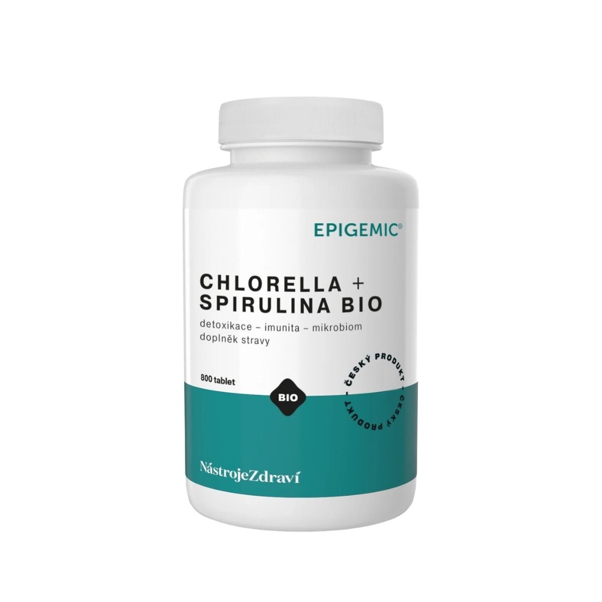 Chlorella + Spirulina BIO - 800 tablet - Epigemic®