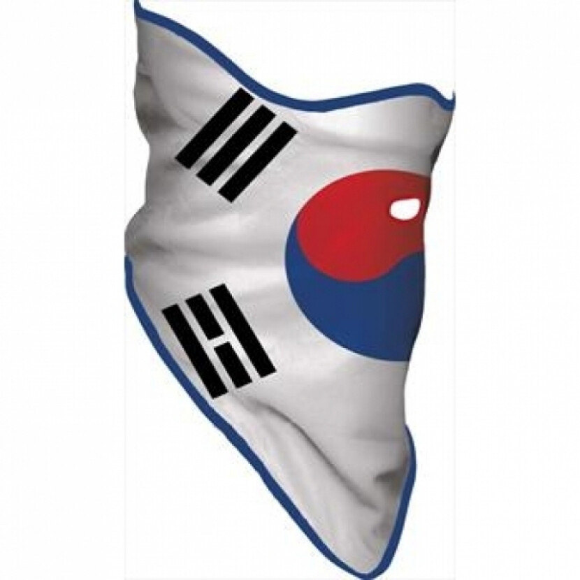 Šátek Airhole Standard South Korea (Jižní Korea) - barevný, L/XL