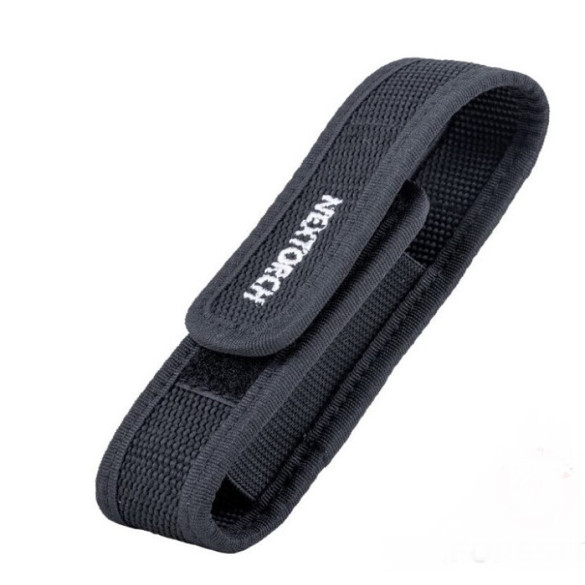 Nextorch nylonové pouzdro s průvlekem pro svítilny - černé