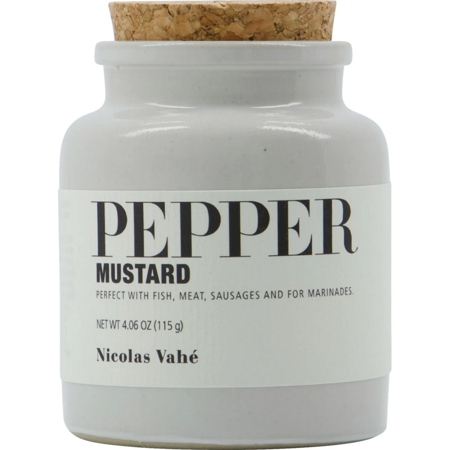 Hořčice s pepřem 115 g PEPPER Nicolas Vahé