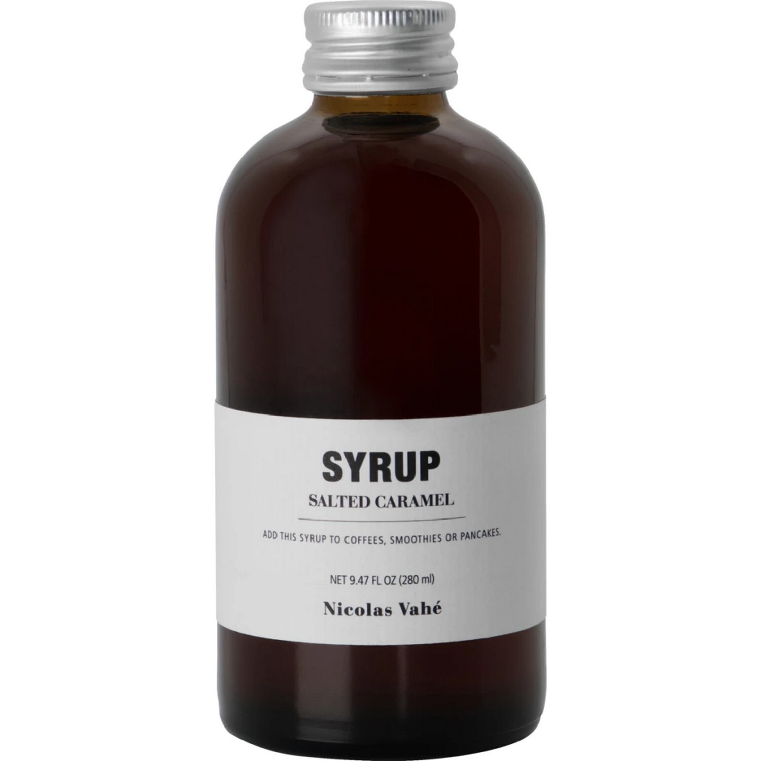 Sirup do kávy s příchutí slaný karamel 280 ml SALTED CARAMEL Nicolas Vahé