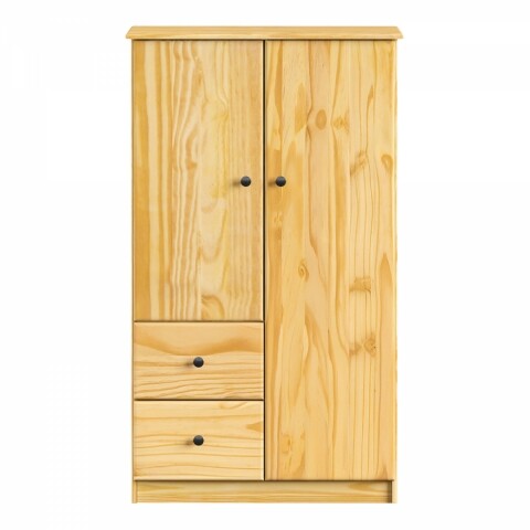 Prádelník 2 dveře + 2 zásuvky, kovové úchytky 8147K Idea