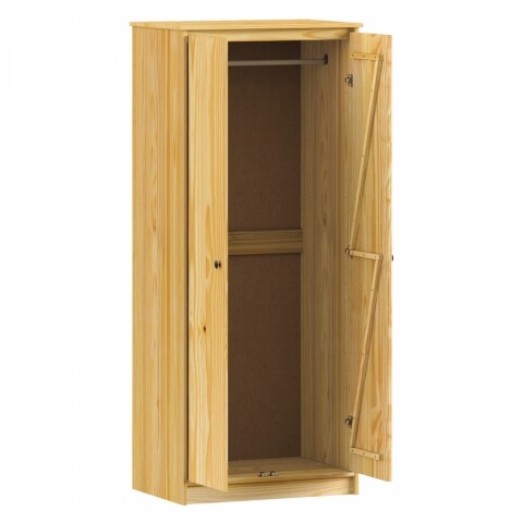 Skříň 2dveřová 8875K lak, kovové úchytky 8875K Idea
