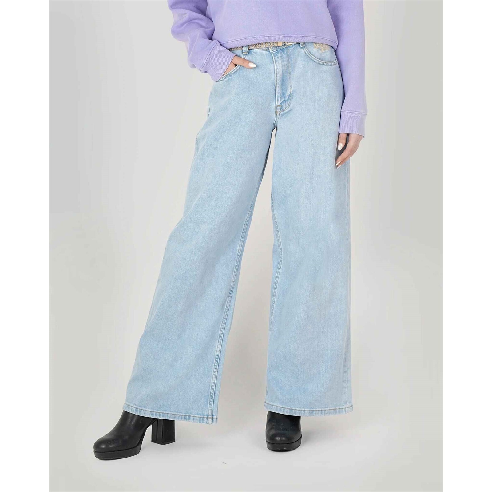 kalhoty HOMEBOY - X-Tra Usagi Denim (Girls) Summer Blue (SUMMER BLUE-71) velikost: 28/30