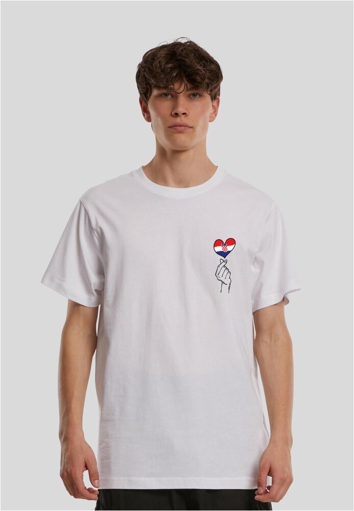 Love Croatia Sign Tee - white M
