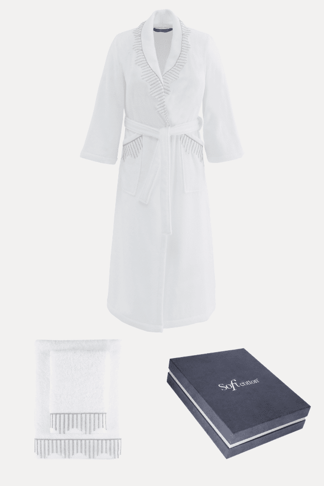 Soft Cotton Dárkové balení županu, ručníku a osušky NOVA