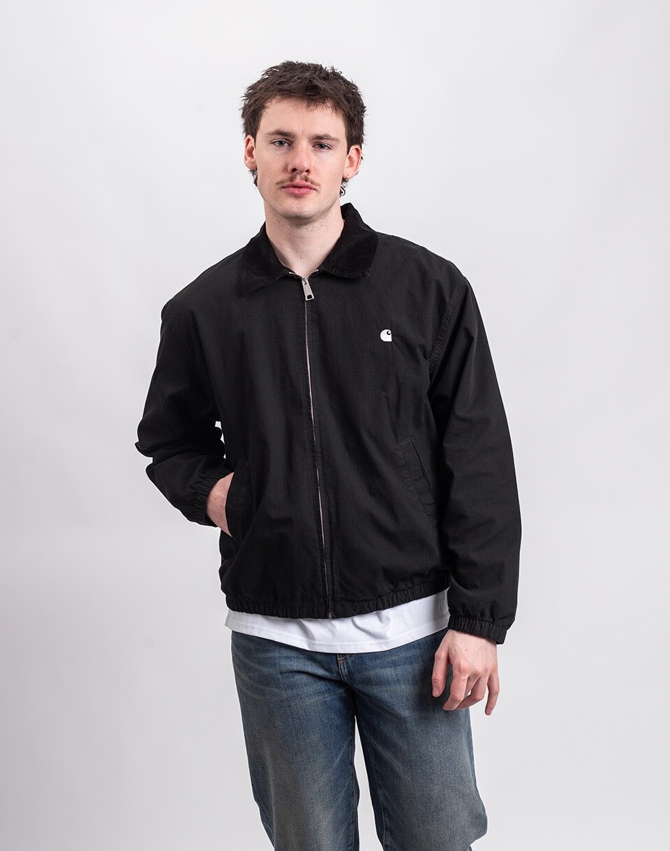 Carhartt WIP Madison Ripstop Jacket Black/Wax garment dyed L