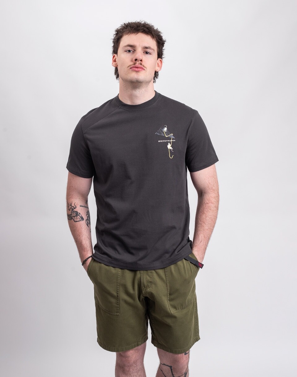Klättermusen Root Glacier SS Tee M's 961 Raven M
