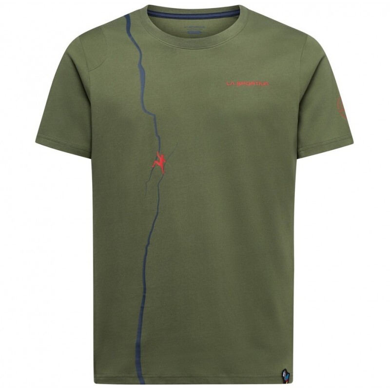 La Sportiva Route T-Shirt M S Cypress
