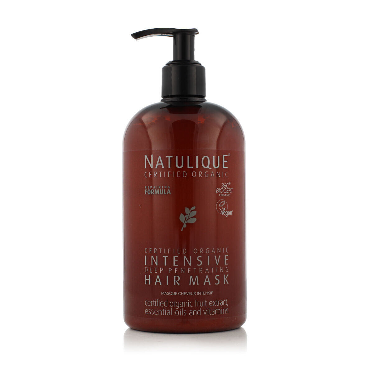 Natulique Intensive Hair Mask hydratační a výživná maska pro suché vlasy 500 ml unisex
