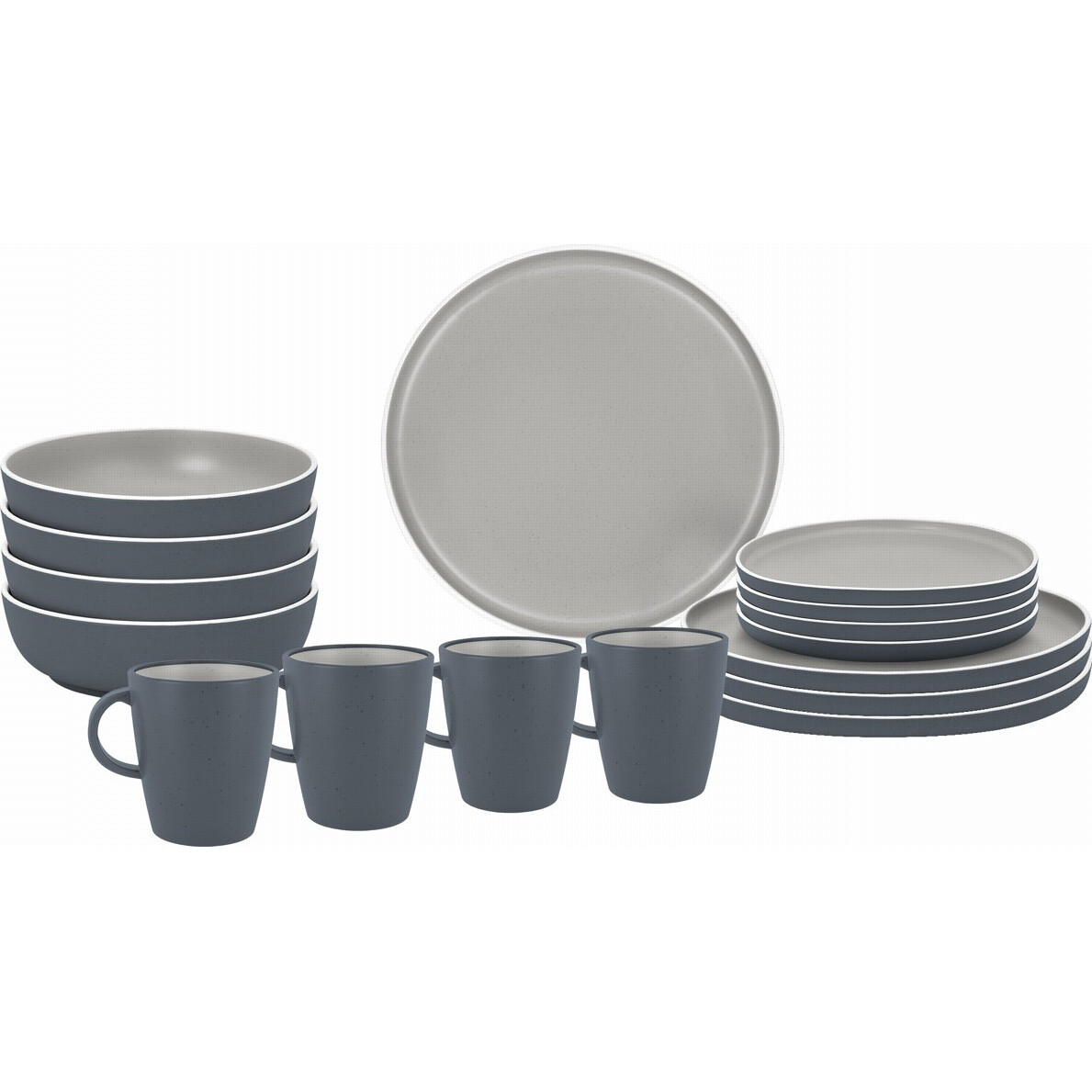 Sada nádobí Brunner Lunch Box Trilogy Grey