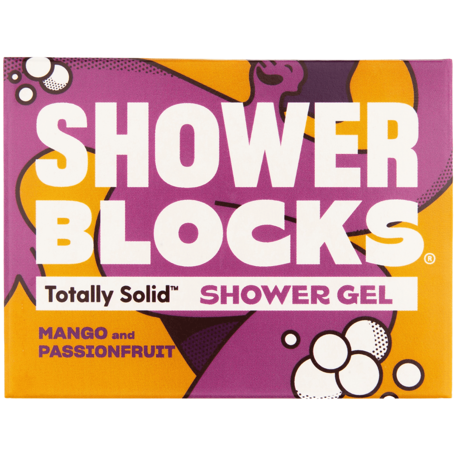 Sprchový gel Shower Blocks Solid Shower Gel - Lime & Sandalwood Barva: žlutá