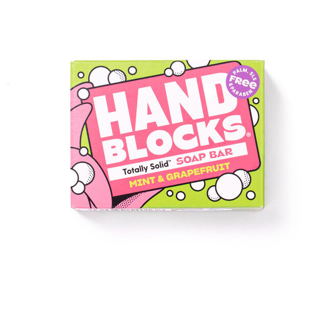 Cestovní mýdlo Shower Blocks Hand Soap - Mint & Grapefruit Barva: zelená