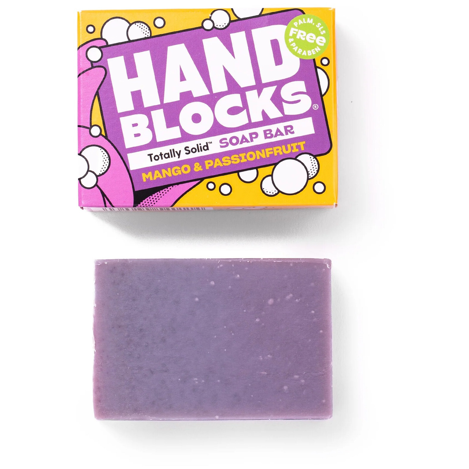Cestovní mýdlo Shower Blocks Hand Soap - Mango & Passionfruit Barva: fialová