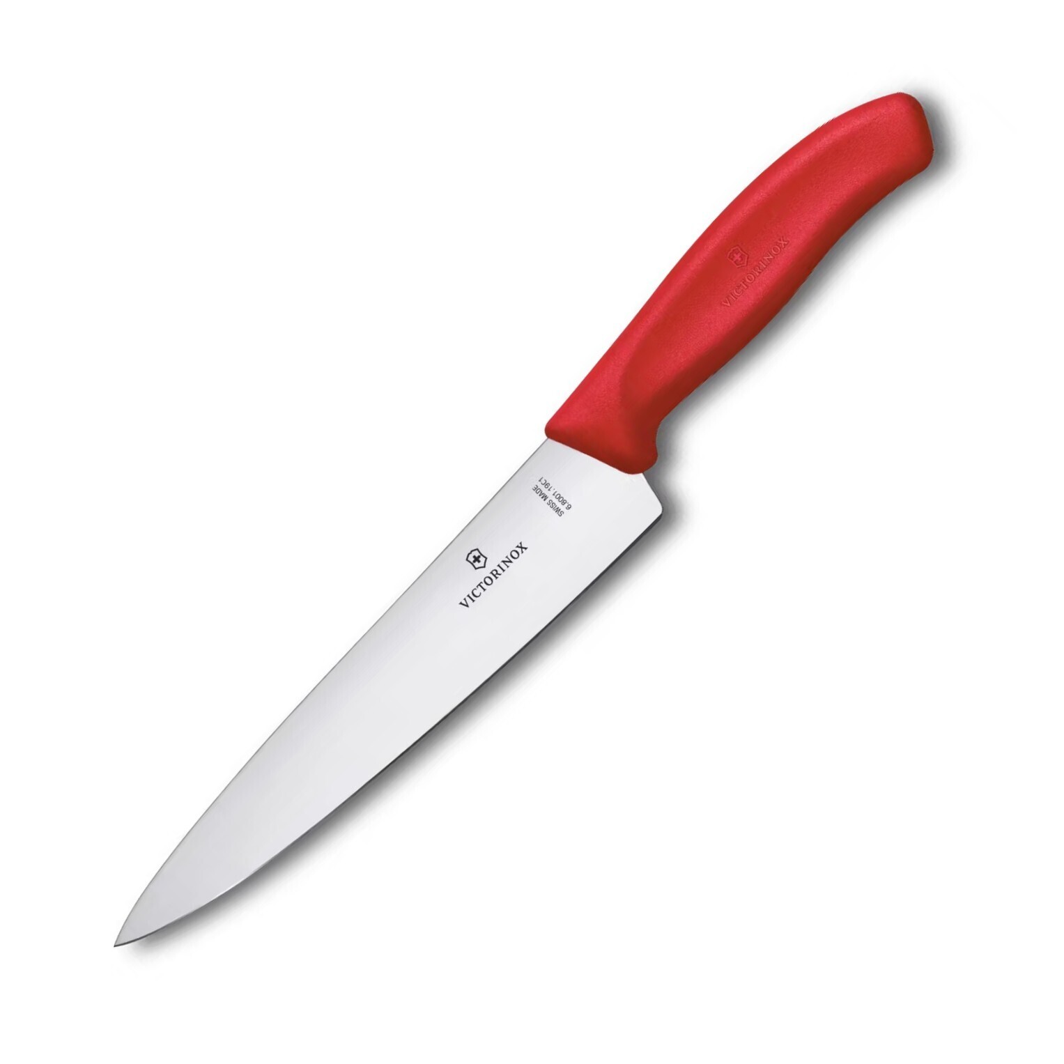 Kuchařský nůž SWISS CLASSIC 19 cm, červená, plast, Victorinox