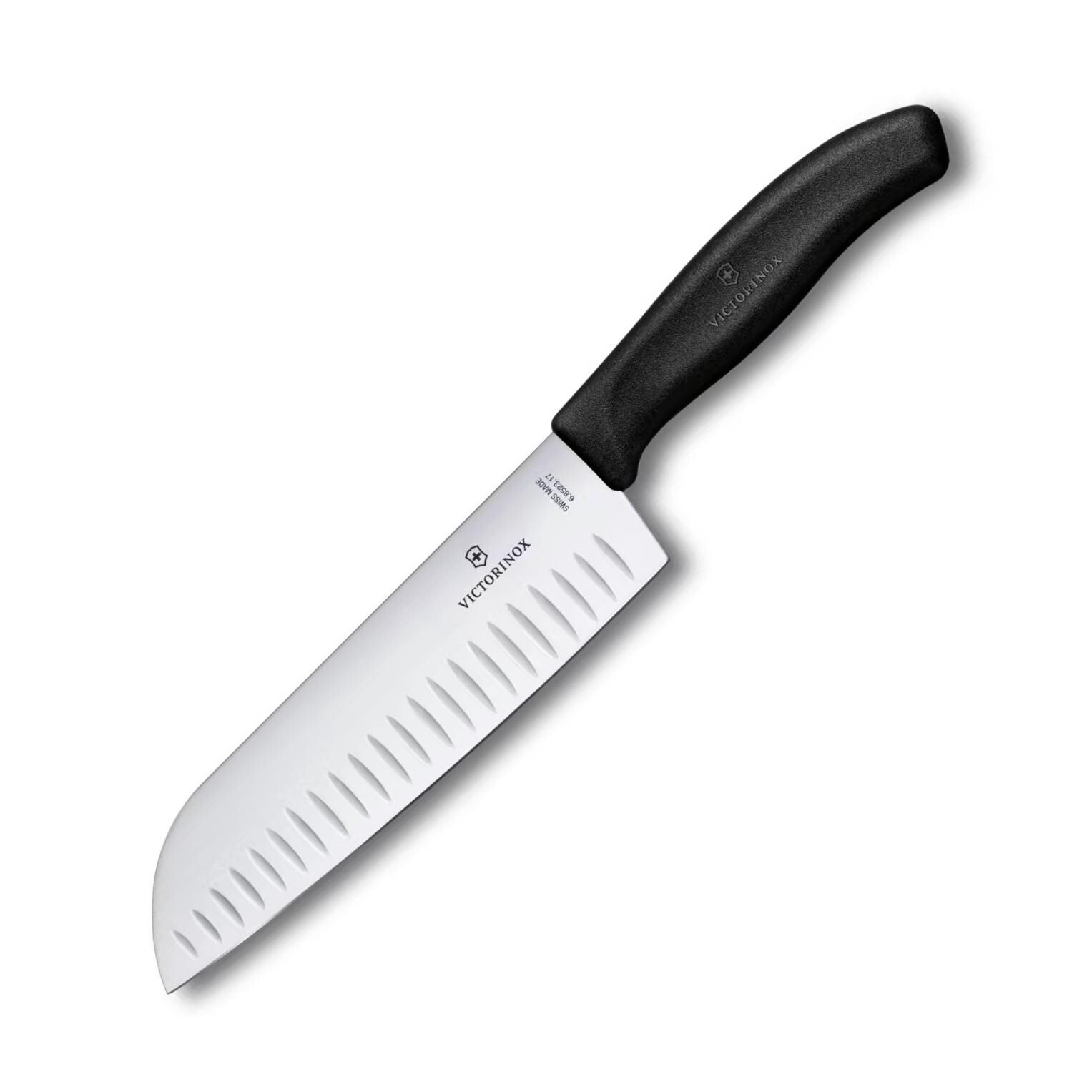 Santoku nůž SWISS CLASSIC 17 cm, černá, plast, Victorinox