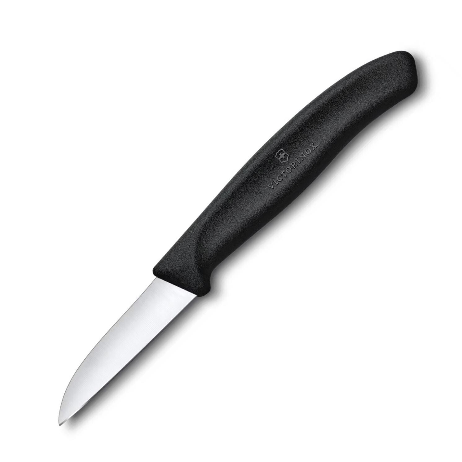 Ořezávací nůž SWISS CLASSIC 6 cm, černá, plast, Victorinox