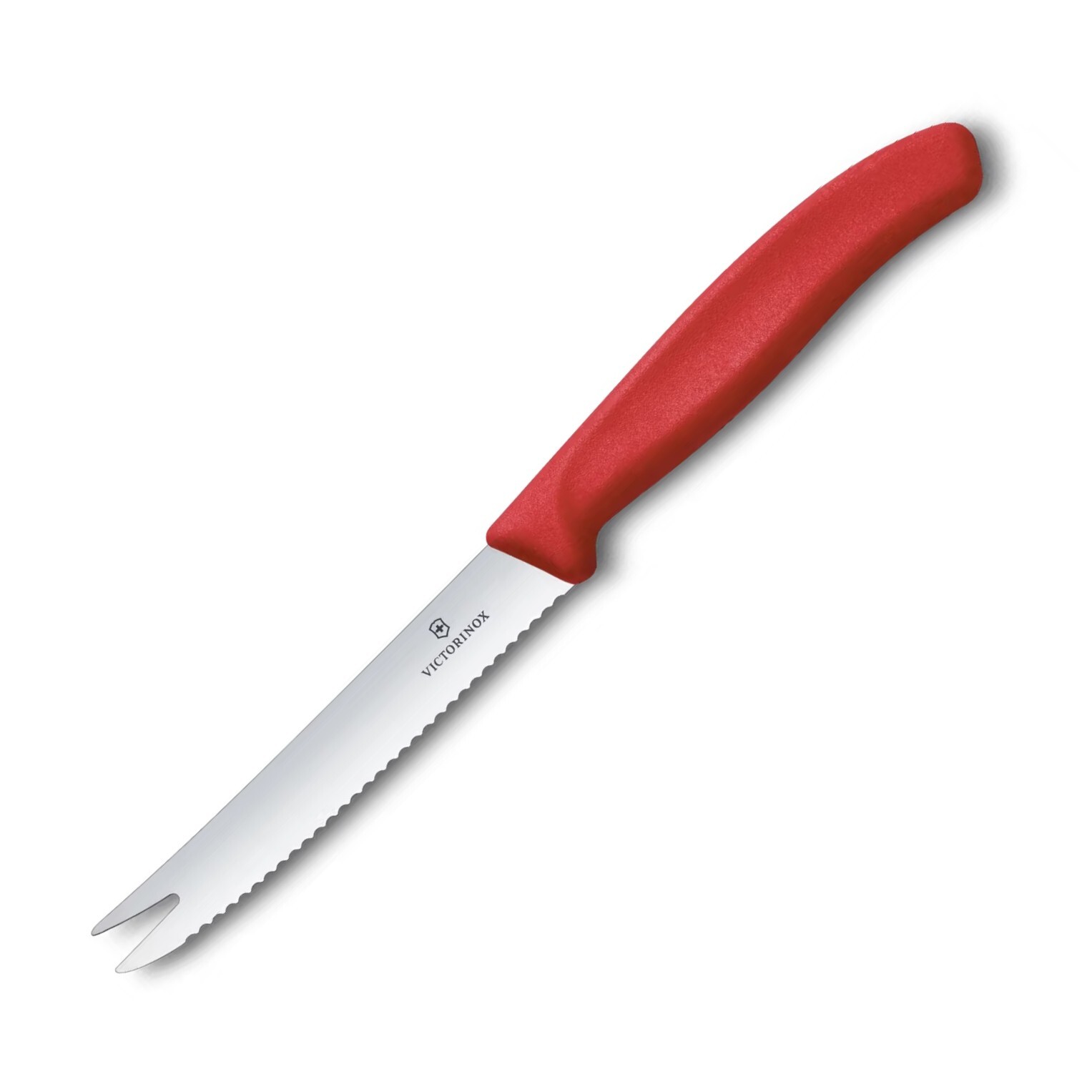 Nůž na sýr SWISS CLASSIC 11 cm, červená, plast, Victorinox
