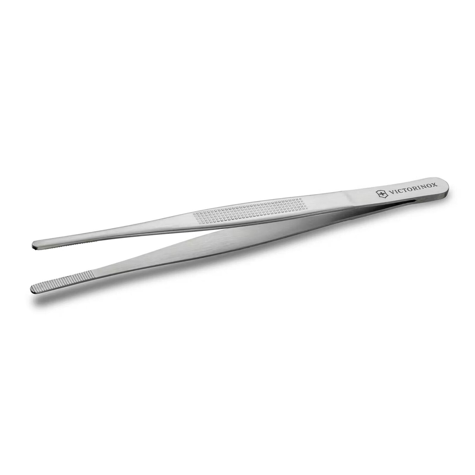 Kuchyňská pinzeta 16 cm, rovná, stříbrná, nerezová ocel, Victorinox