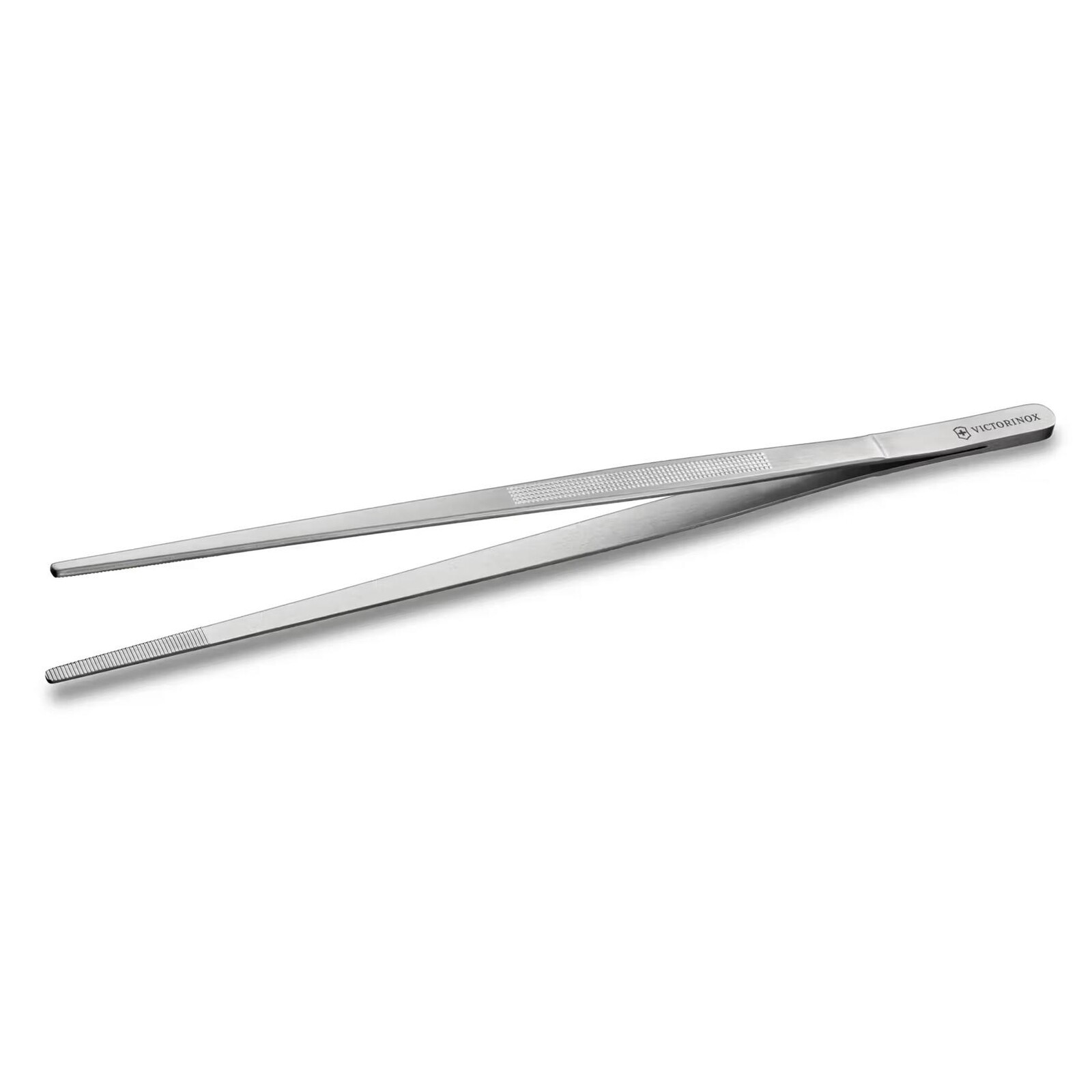 Kuchyňská pinzeta 30 cm, rovná, stříbrná, nerezová ocel, Victorinox