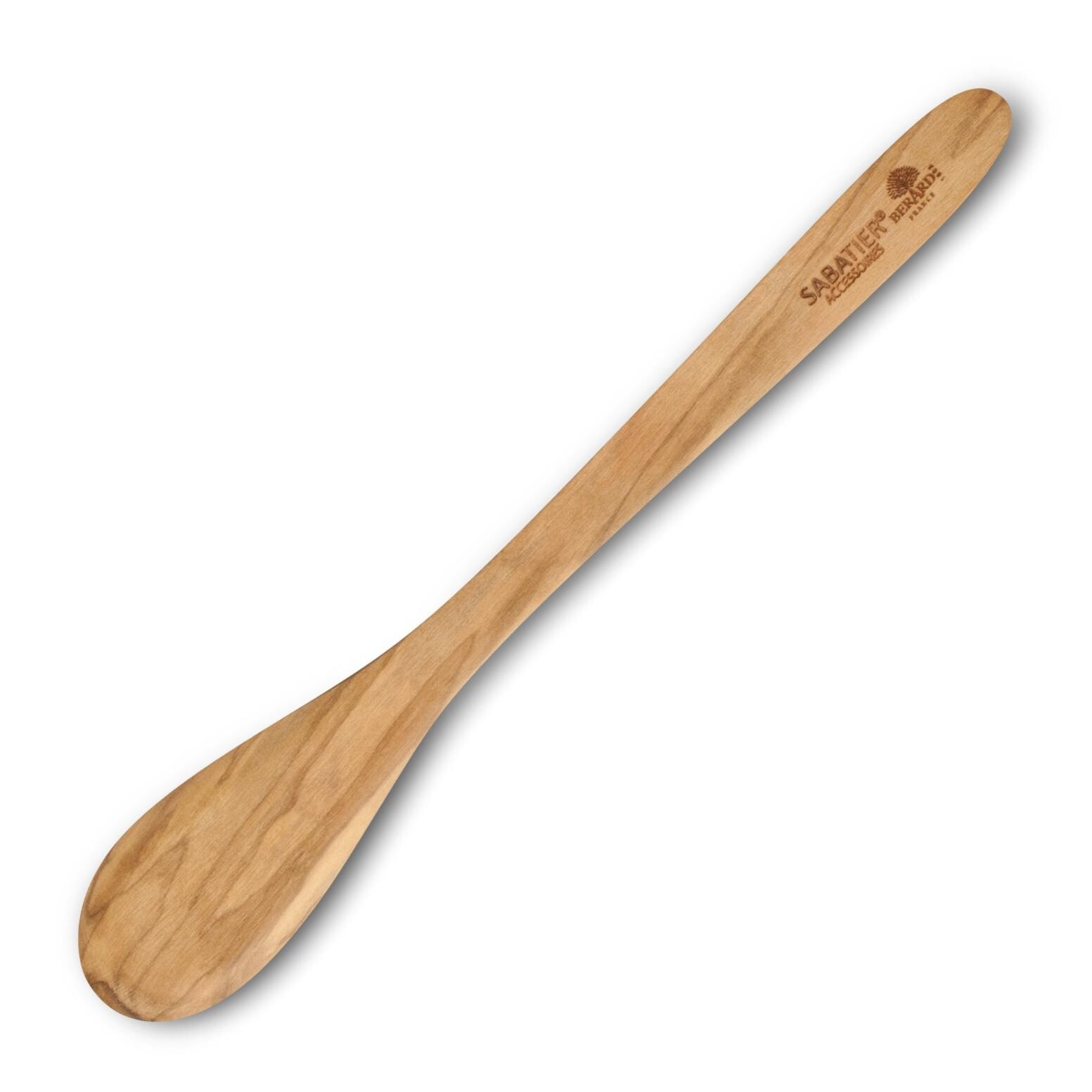 Obracečka 30 cm, zaoblená, hnědá, olivové dřevo, Lion Sabatier