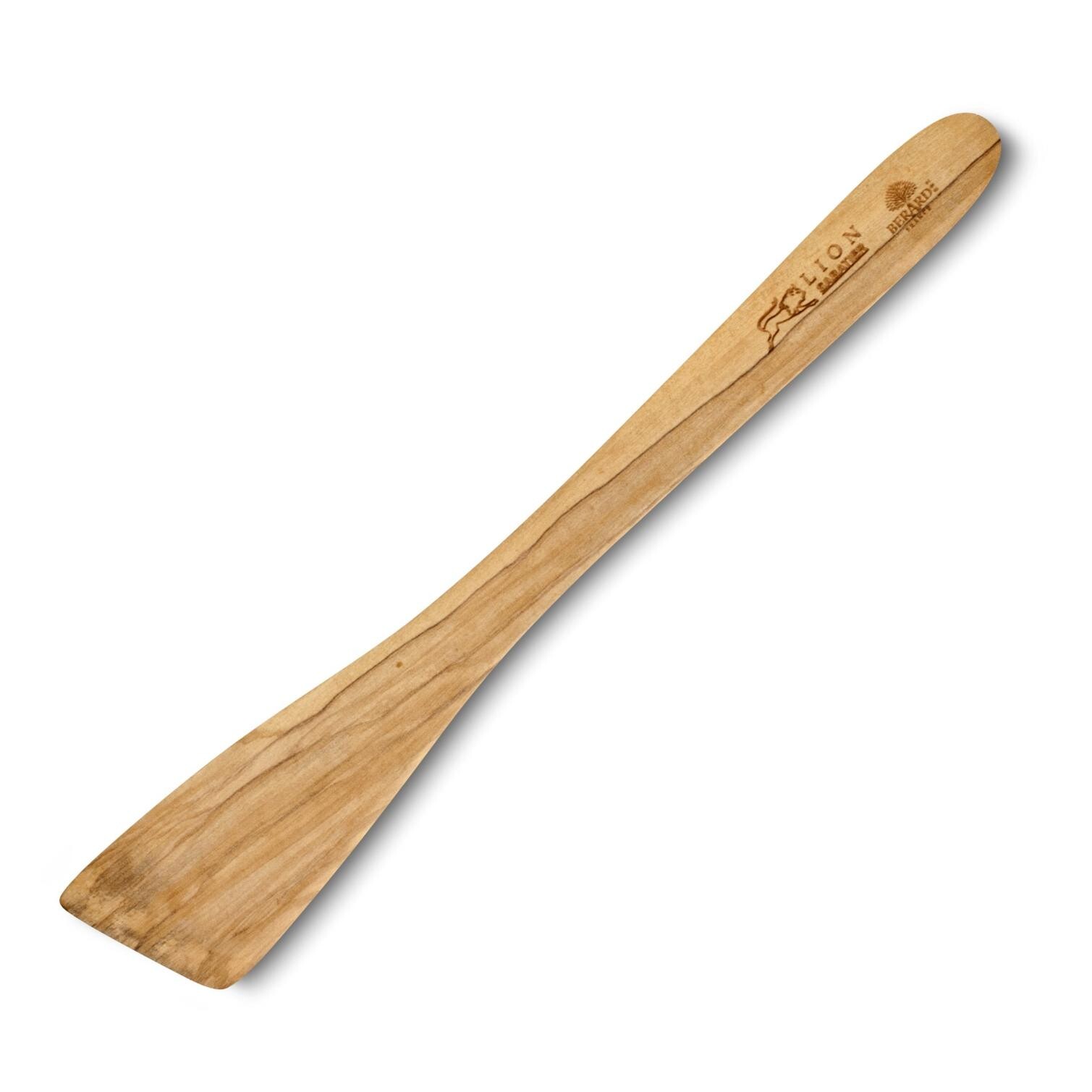 Obracečka 30 cm, šikmá, hnědá, olivové dřevo, Lion Sabatier