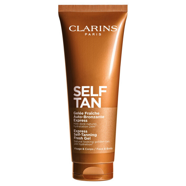 Clarins SELF TANNING FRESH GEL rychleschnoucí samoopalovací gel na obličej a tělo  125 ml