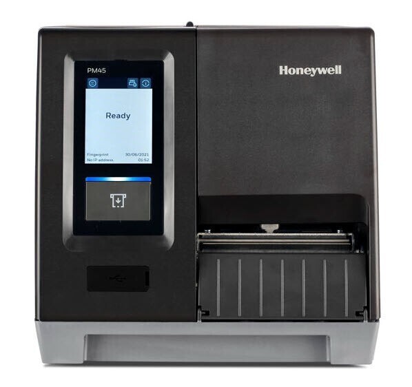 Honeywell PM45 PM45A10000000600 TT, tiskárna štítků, 24 dots/mm (600 dpi), disp., USB, USB Host, RS232, Ethernet