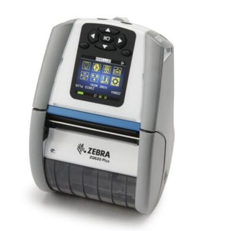 Zebra ZQ620 Plus Healthcare ZQ62-HUXAE04-00 DT, mobilní tiskárna štítků, 8 dots/mm (203 dpi), RS232, BT (BLE), Wi-Fi
