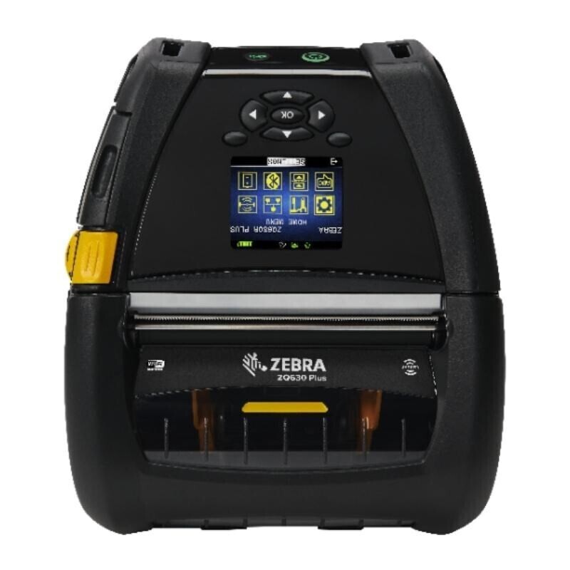 Zebra ZQ630R Plus ZQ63-RUXAE14-00 DT, mobilní tiskárna štítků, 8 dots/mm (203 dpi), LTS, RFID, RS232, BT (BLE), Wi-Fi