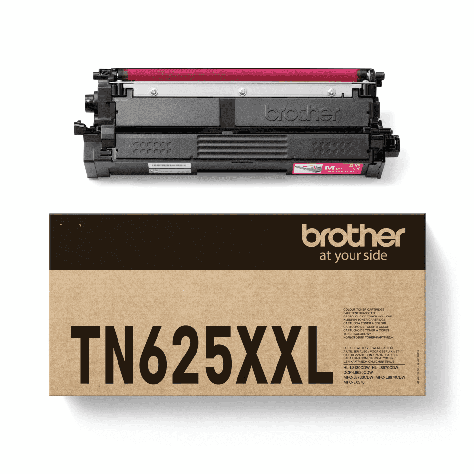 Brother TN-625XXLM purpurový (magenta) originální toner