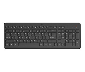HP 220 klávesnice bezdrátová CZ/SK, černá