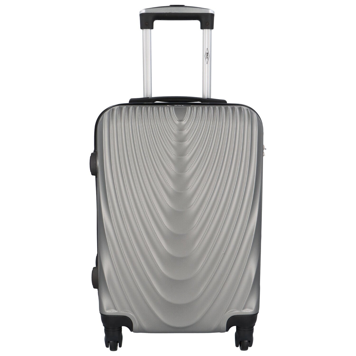 Cestovní pilotní kufr Travel Grey velikost S, šedý
