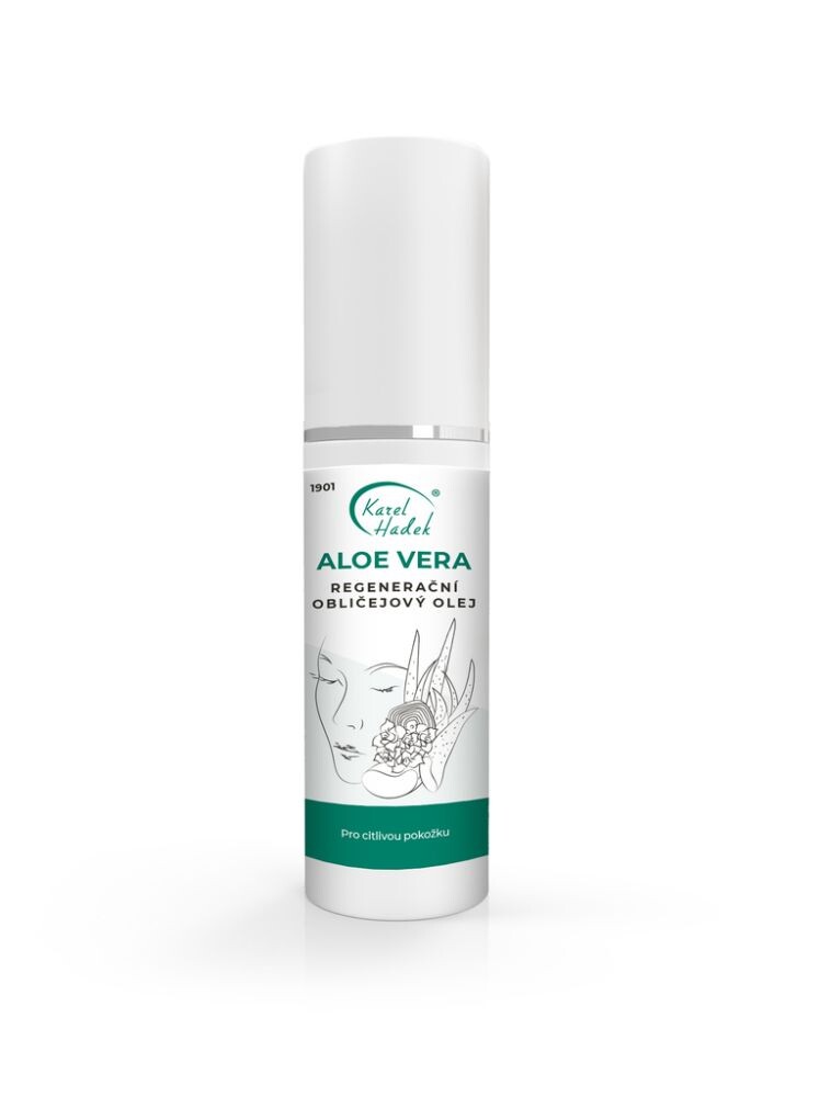 Hadek Pleťový regenerační olej ALOE VERA