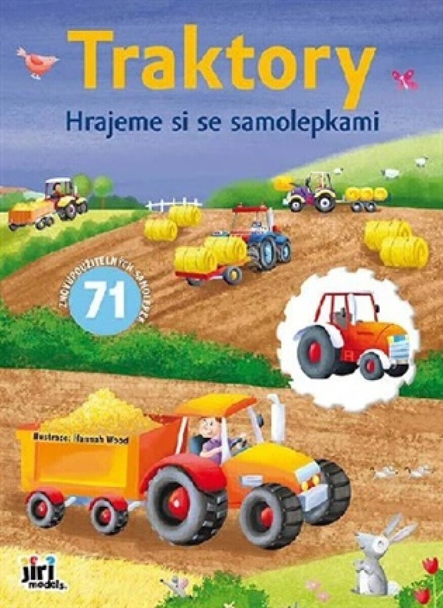 Hrajeme si se samolepkami Traktory