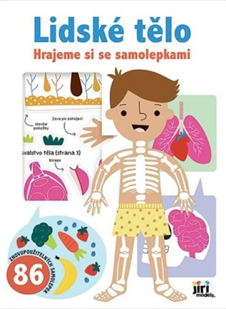 Hrajeme si se samolepkami Lidské tělo