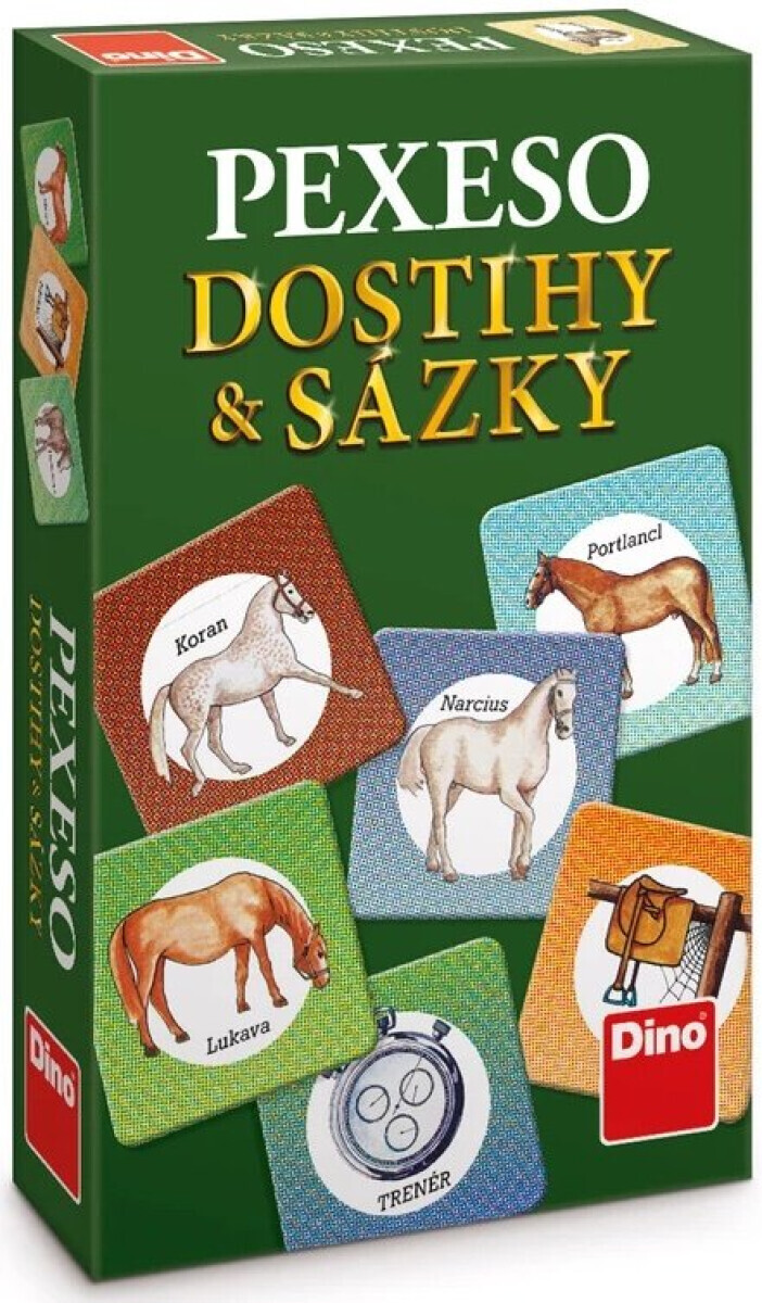 Dostihy a sázky Pexeso
