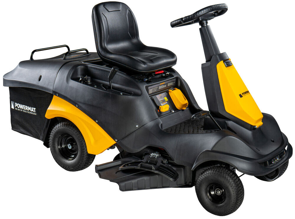 Zahradní traktor POWERMAT PM-OTS-6HPM, 6 HP, 66 cm, koš 150 l