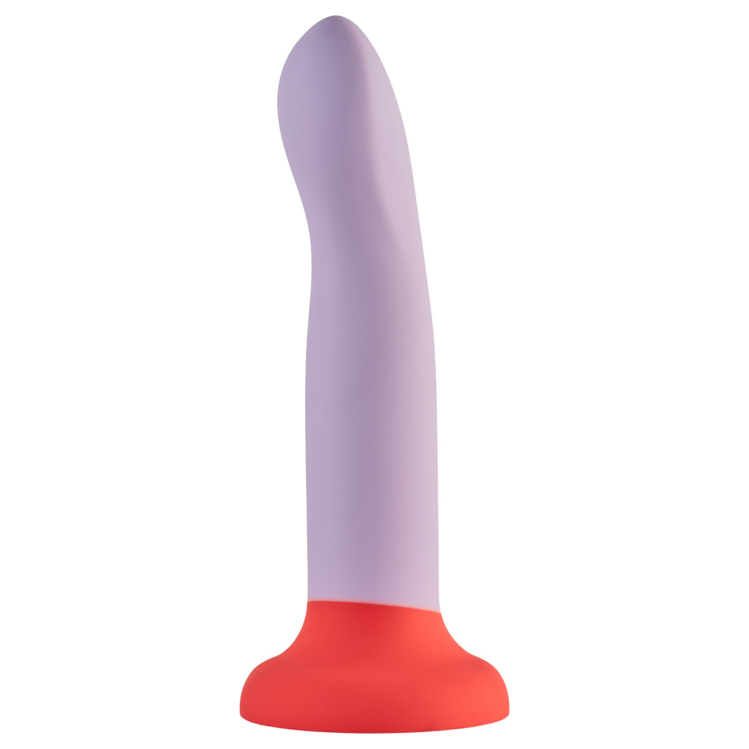 Dreamtoys Love Signal - dvoubarevné silikonové dildo velké (fialové)