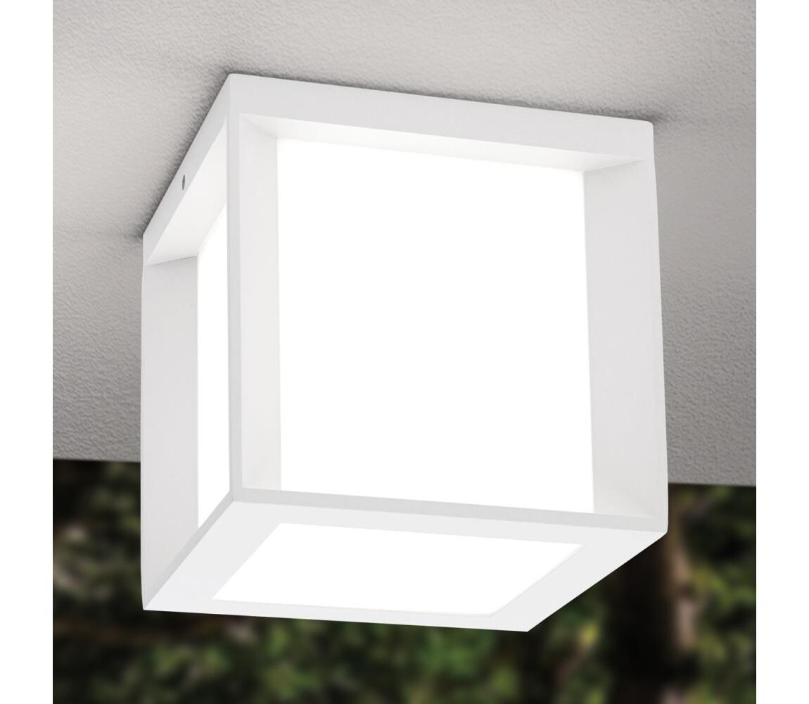 Orion - Venkovní svítidlo HENRY 1xE27/15W/230V 16x16 cm IP44 bílá AL 11-1208 weiß