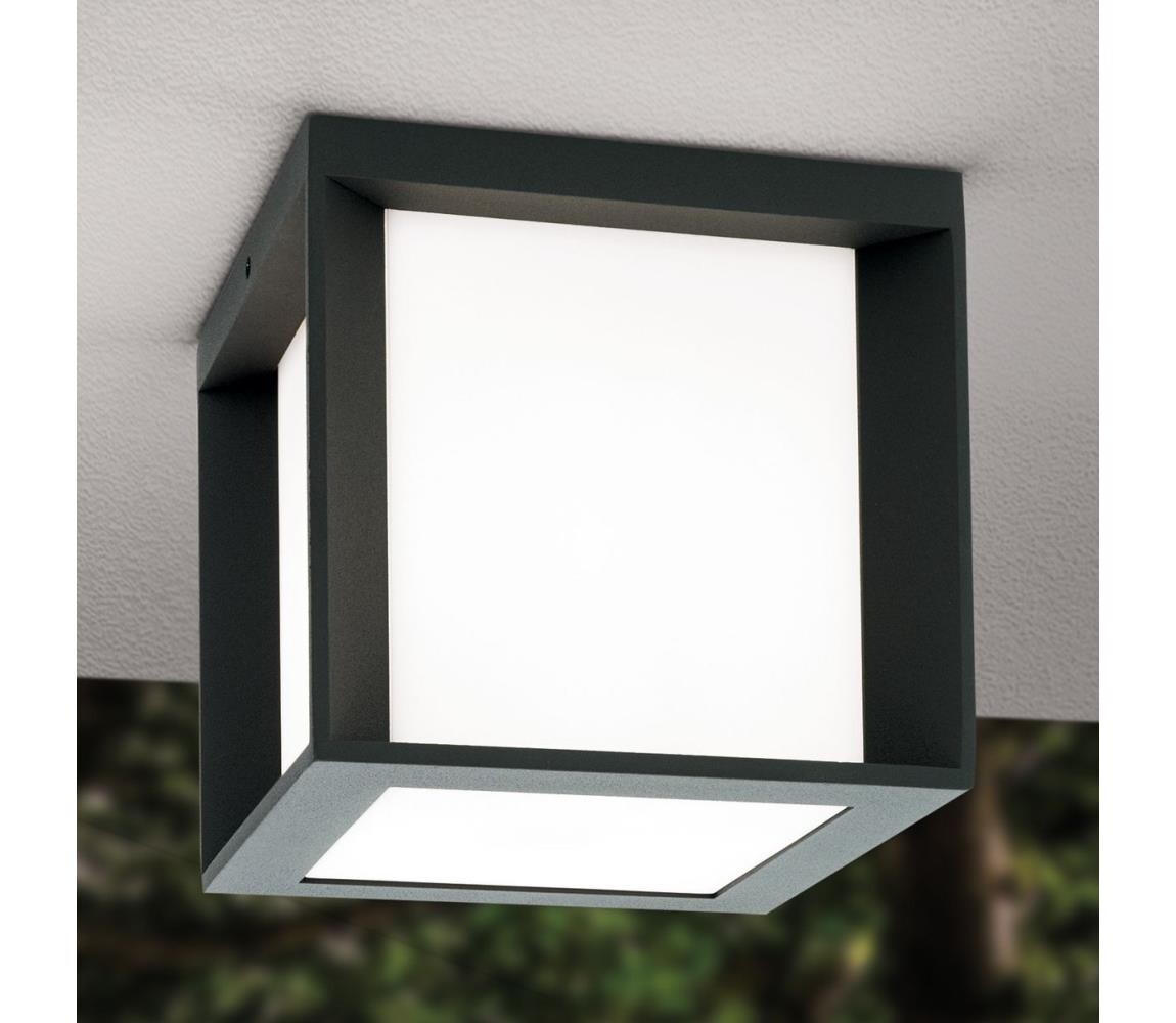 Orion - Venkovní svítidlo HENRY 1xE27/15W/230V 16x16 cm IP44 antracit AL 11-1208 anthrazit
