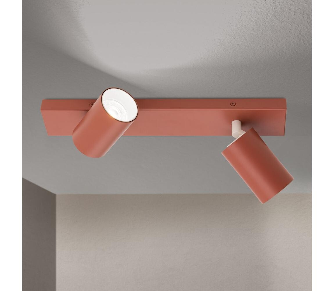 Orion - Bodové svítidlo PENN 2xGU10/13W/230V cihlová Str 10-496/2 korallenrot