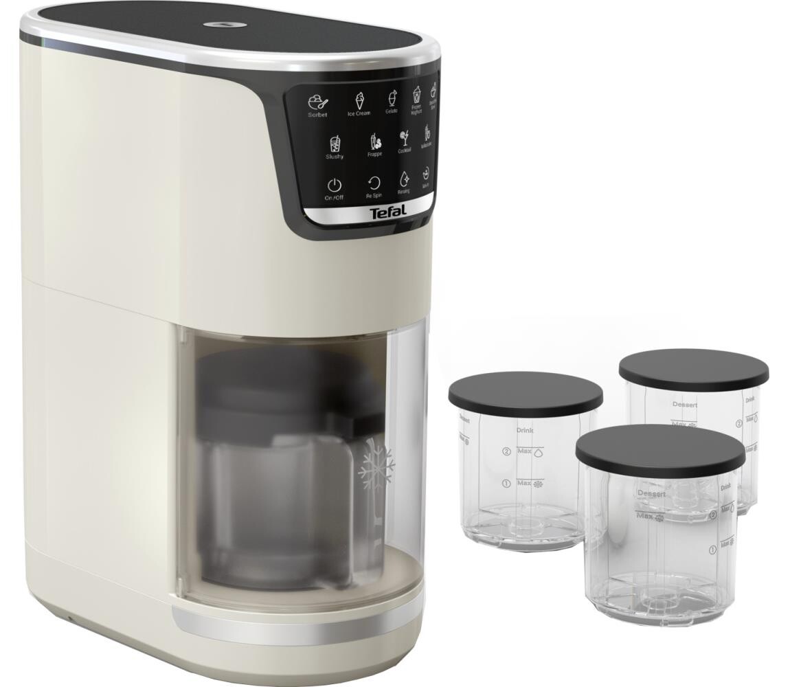 Tefal - Zmrzlinovač DOLCI 6W/230V béžová IG602AE0