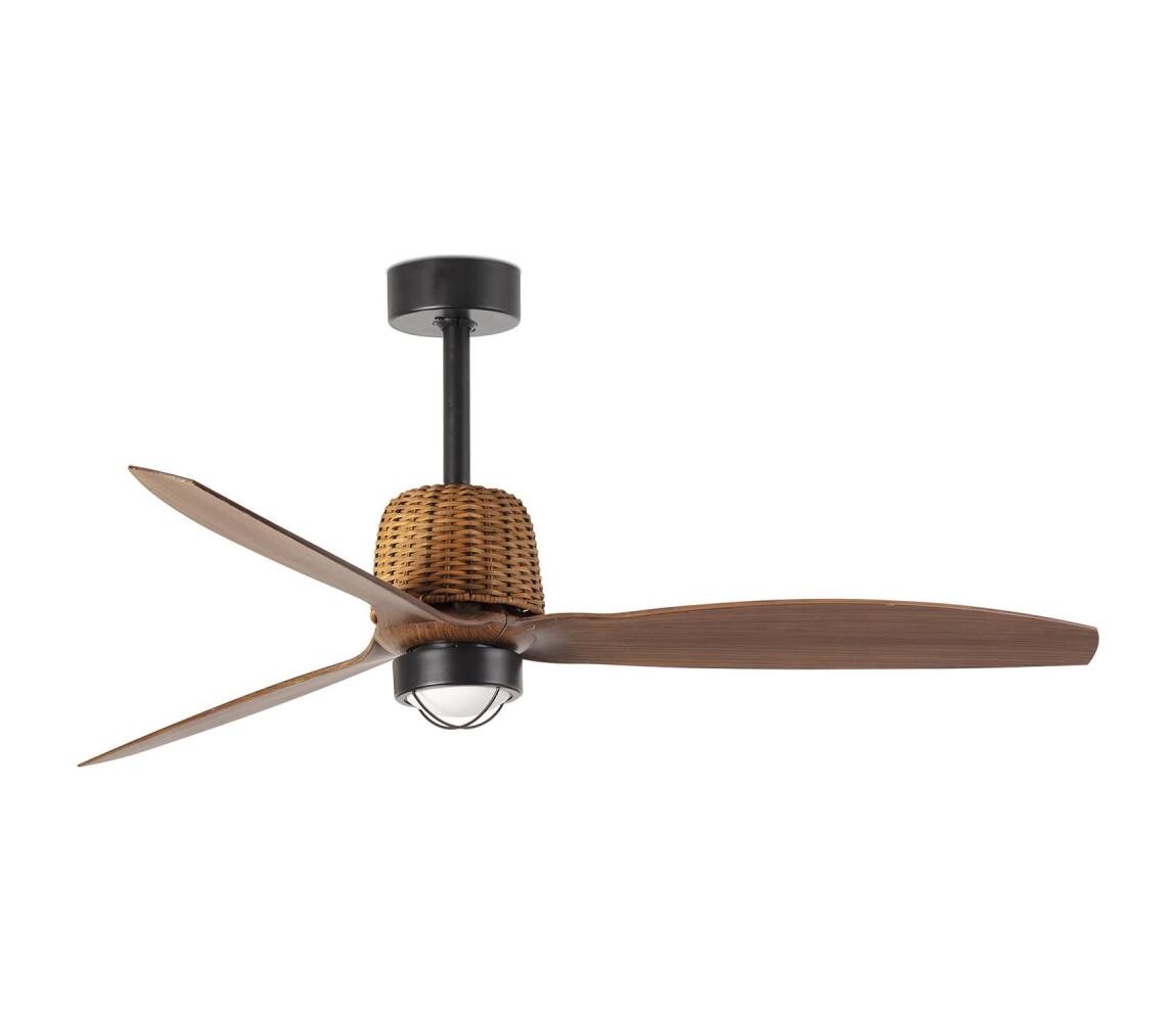 FARO Barcelona FARO 33435WT1N - LED Stm. vent. WEAVER M 16W/230V pr. 128 cm hnědá/černá WT + DO 33435WT1N