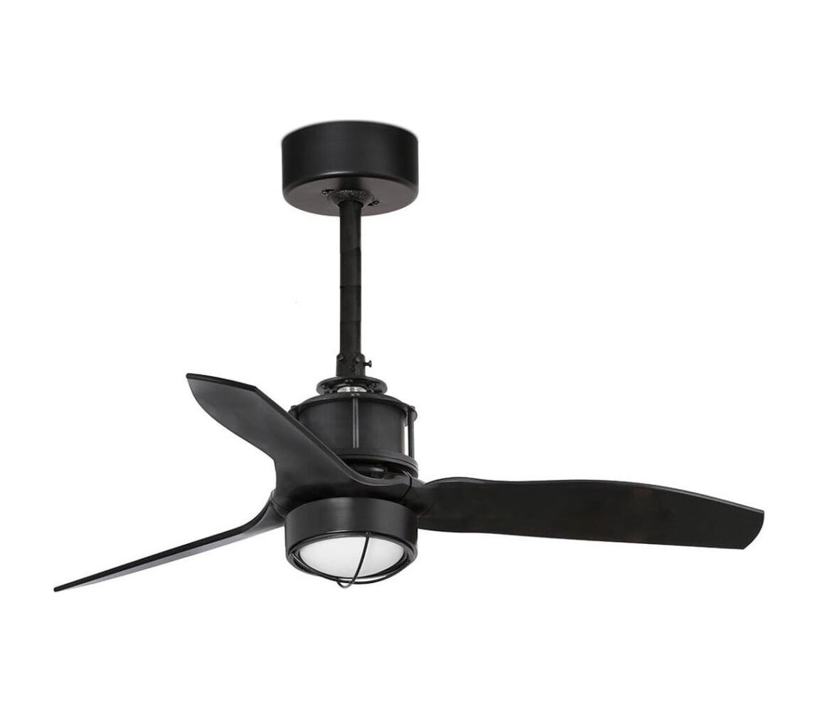 FARO Barcelona FARO 33424WT1N - LED Stm. látor JUST FAN S 16W/230V pr. 81 cm černá WT + DO 33424WT1N