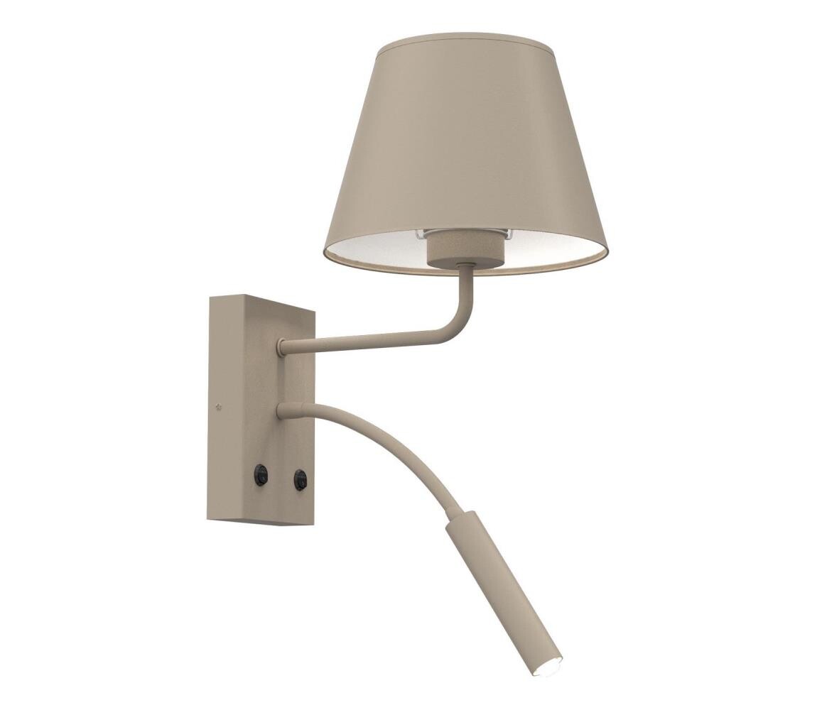 Nástěnná lampa ARDEN 1xE27/15W/230V + 1xG9/8W béžová 4223