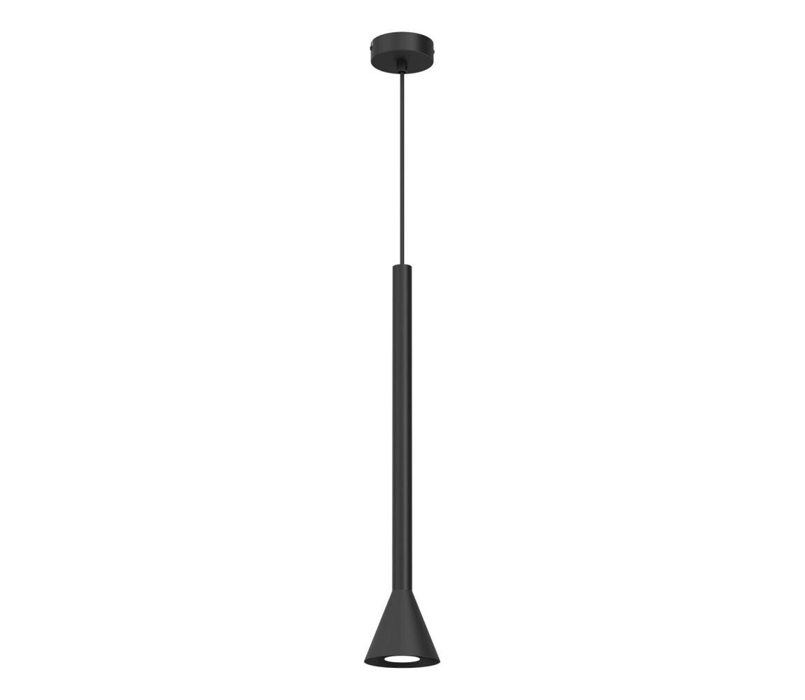 Lustr na lanku MAZZO 1xGU10/8W/230V černá 4434