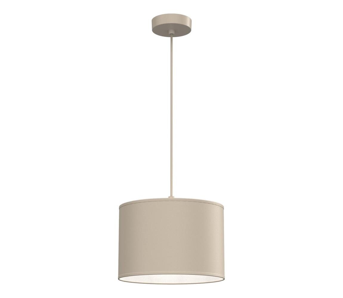 Lustr na lanku ARDEN 1xE27/15W/230V pr. 25 cm béžová 4228